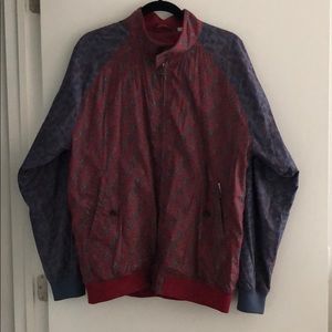 Ben Sherman patterned paisley windbreaker